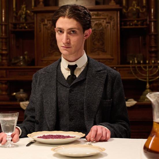 Stildbillede af Skuespiller i rollen som Franz Kafka