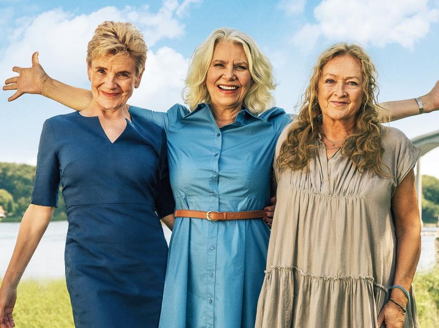 De tre madglade damer fra Madklubben - Hjemme igen.